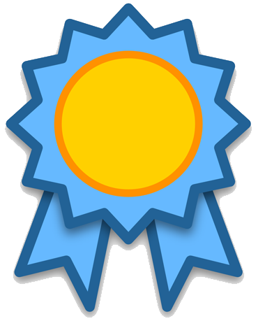 Gold trophy